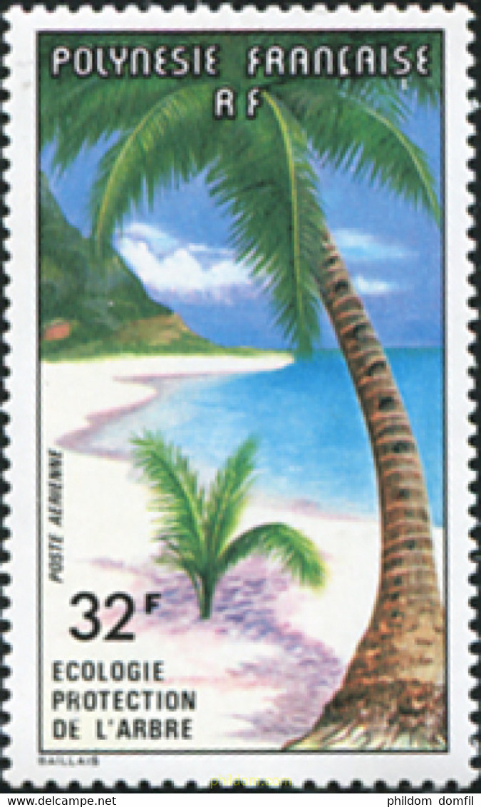 595263 MNH POLINESIA FRANCESA 1977 ECOLOGIA - Usati