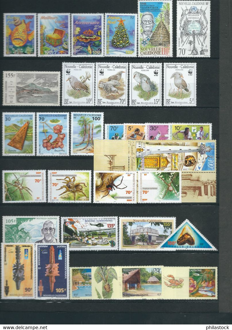 NCE Jolie Collection Entre 1984 & 2006 + PA Tous Les Timbres Luxes ** - Verzamelingen & Reeksen