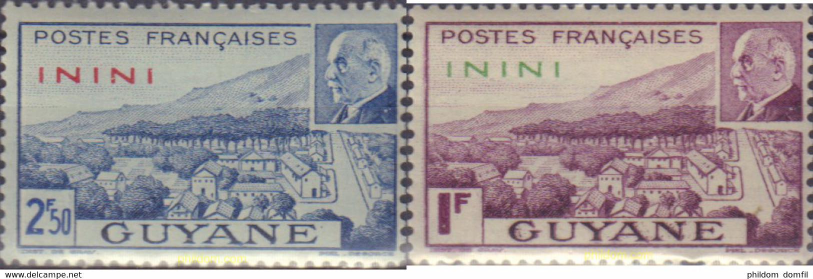 596581 MNH ININI 1941 MARISCAAL PATAUN - Used Stamps