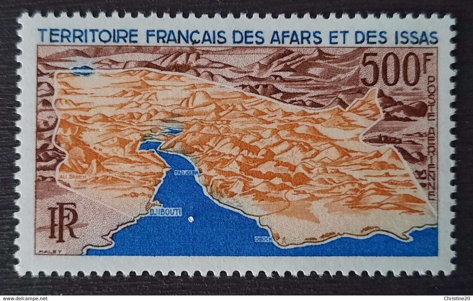 Afars Et Issas 1968 PA59 ** TB Cote 35€ - Used Stamps