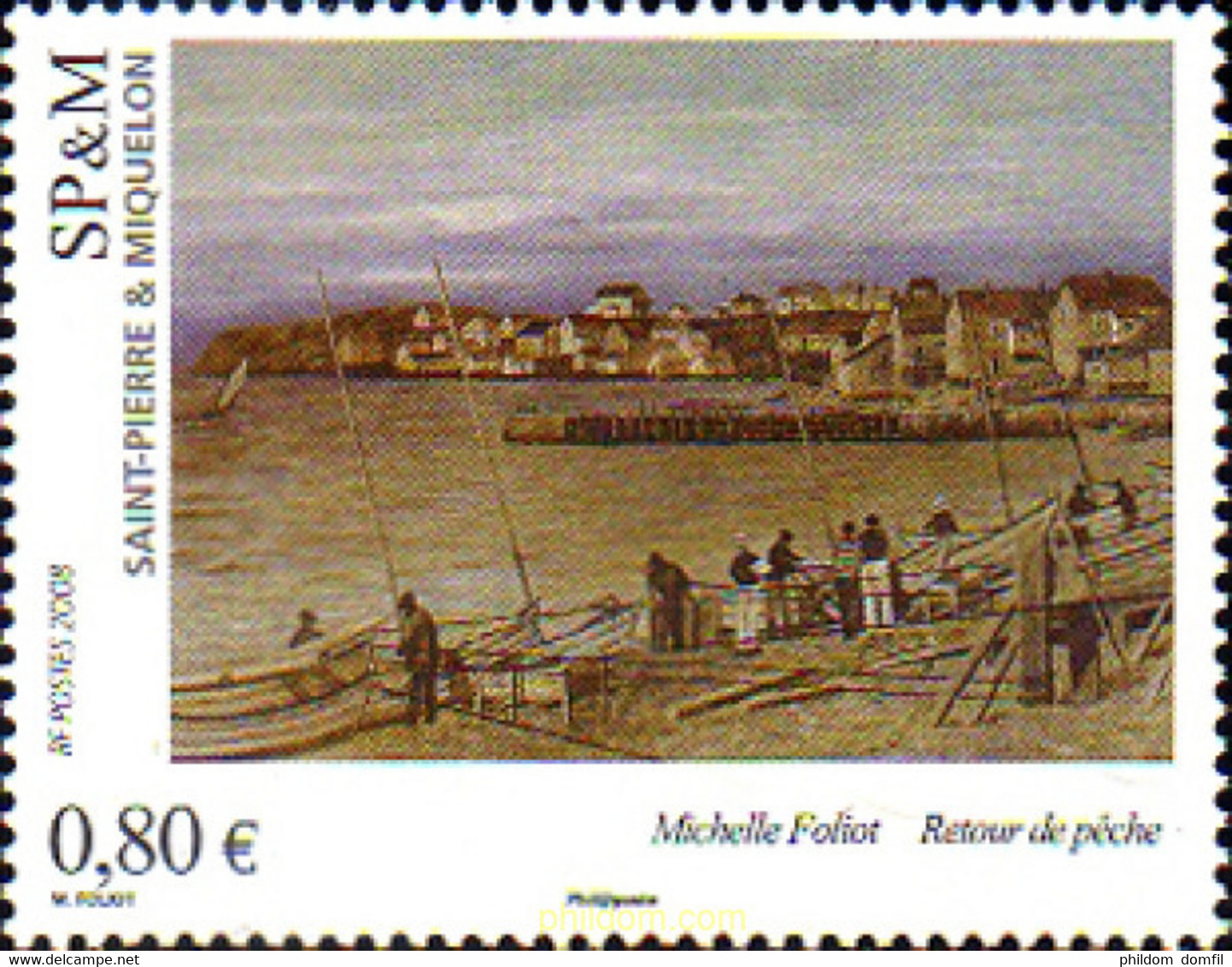 238187 MNH SAN PEDRO Y MIQUELON 2008 - Oblitérés