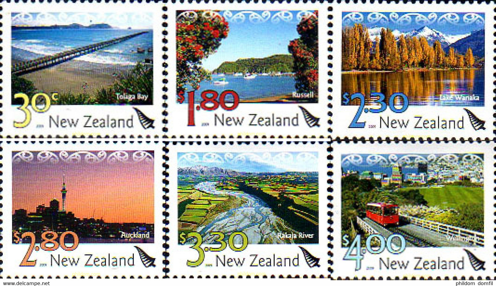 236455 MNH NUEVA ZELANDA 2009 PAISAJES - Variétés Et Curiosités