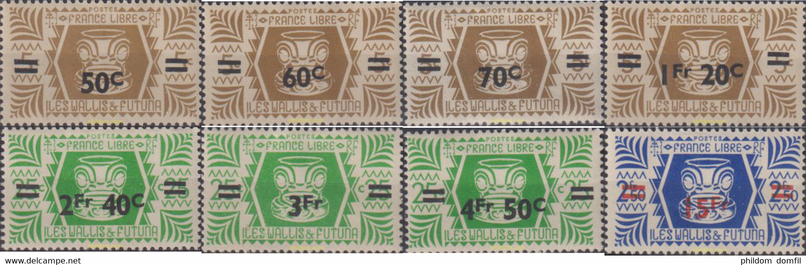 624923 HINGED WALLIS Y FUTUNA 1945 - Used Stamps