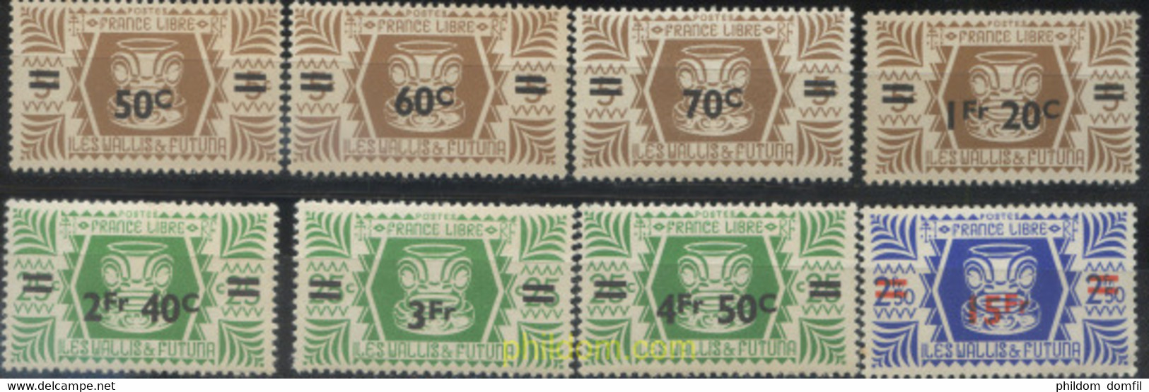 658433 MNH WALLIS Y FUTUNA 1945 - Gebruikt