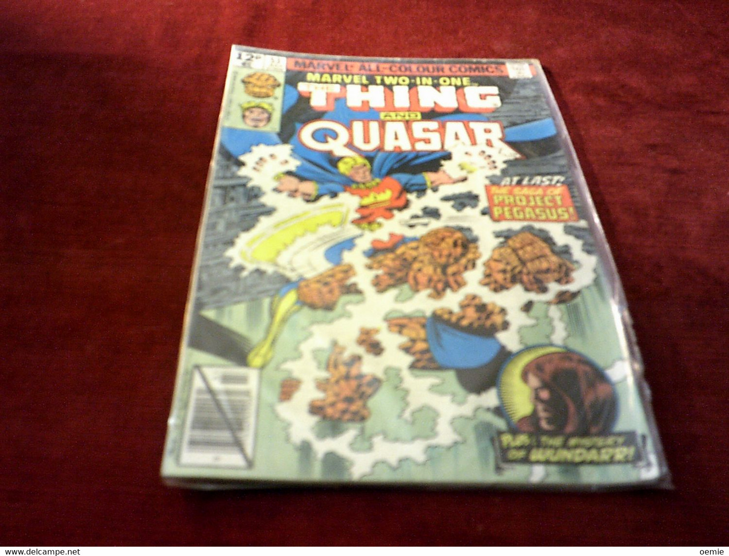 MARVEL TWO IN ONE THE THING AND QUAZAR   N°  53 JULY ( 1979 ) - Marvel