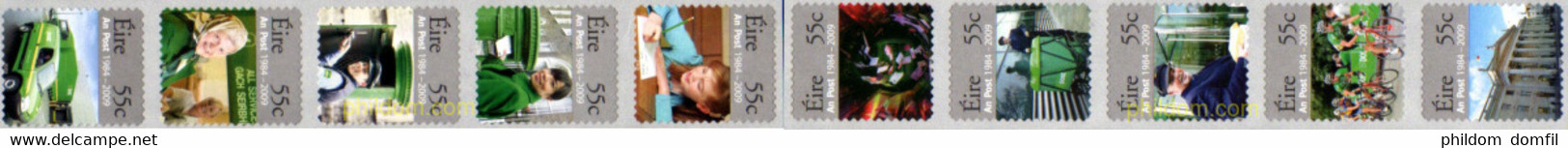 231288 MNH IRLANDA 2009 25 ANIVERSARIO DEL AÑO DEL CORREO - Collections, Lots & Series