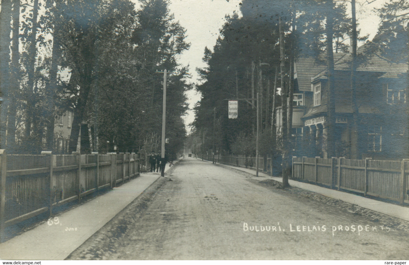 Estonia Tartu Bulduri Leelais Prospekts Pharmacy 1927 - Estonie