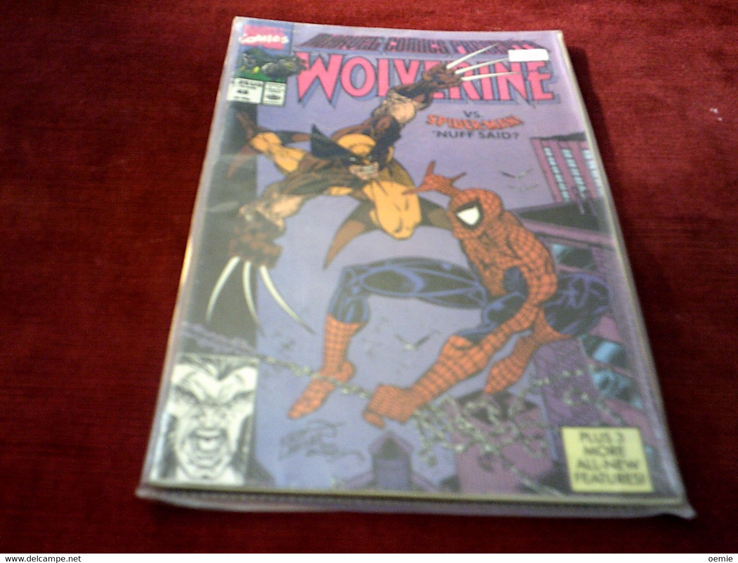 WOLVERINE  N°  48   VS SPIDER MAN  NUFF SAID ? - Marvel