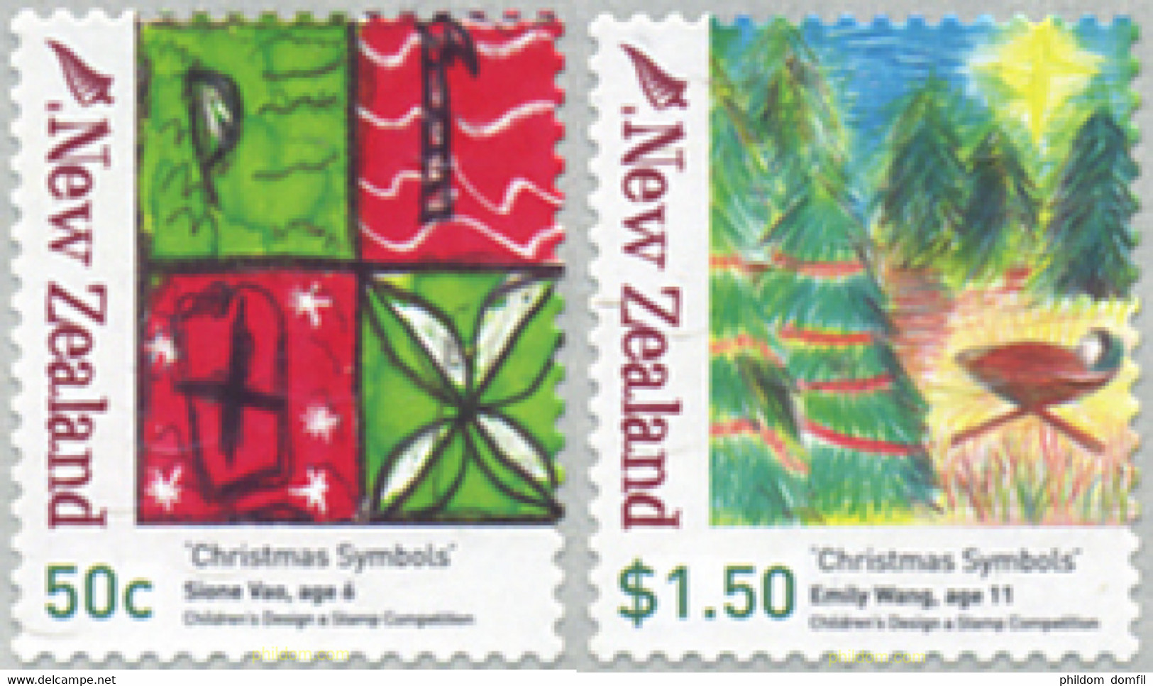 227114 MNH NUEVA ZELANDA 2007 NAVIDAD - Variétés Et Curiosités