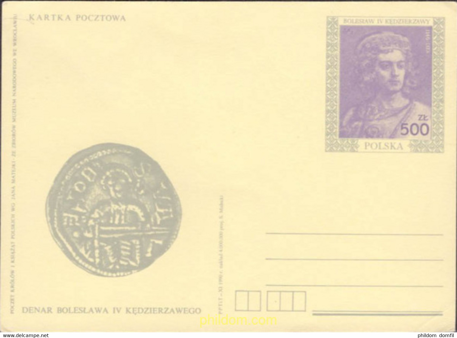 640012 MNH POLONIA 1990 - Ohne Zuordnung