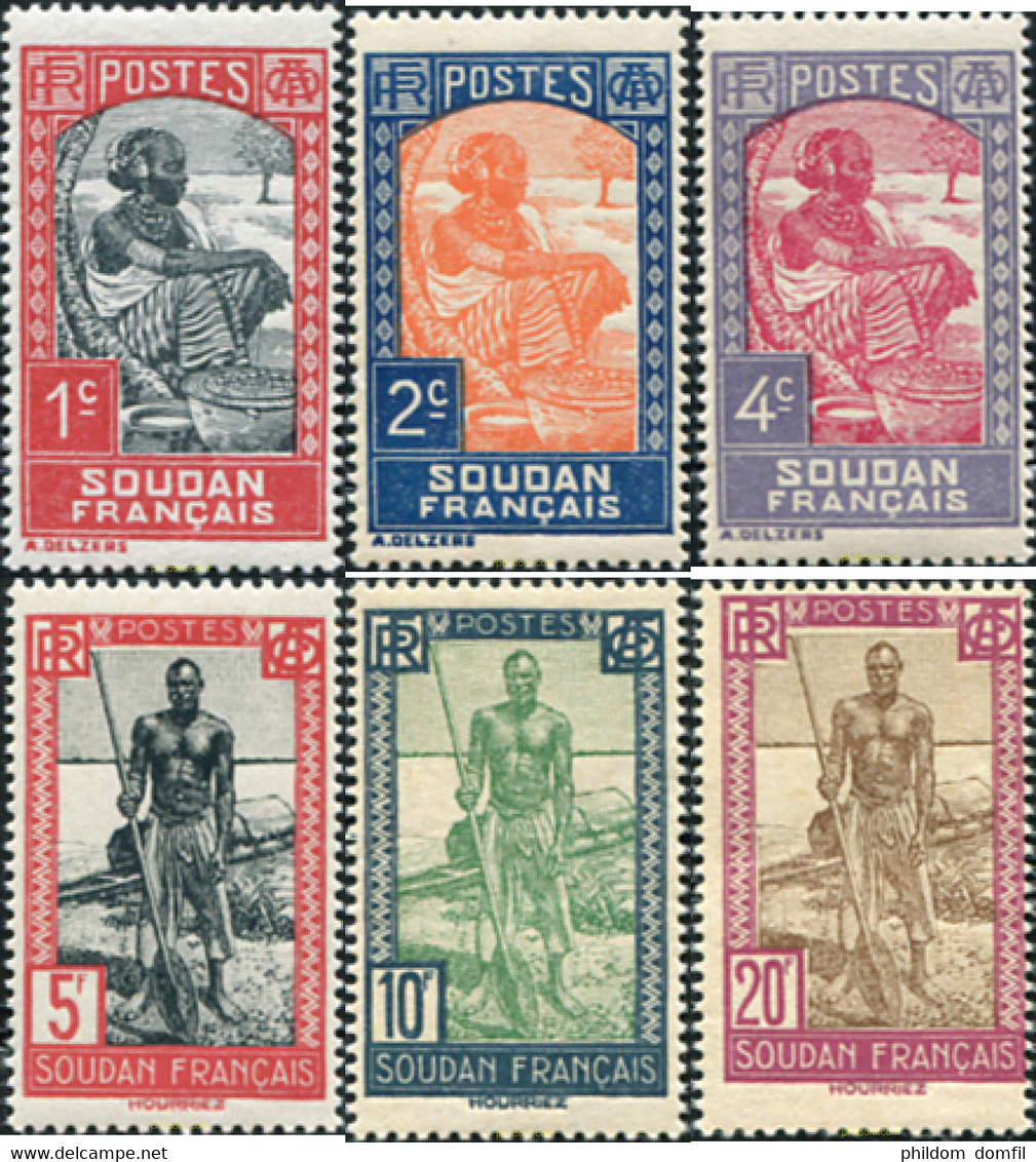 674299 MNH SUDAN FRANCES 1931 SELLOS DE SUDAN - Other & Unclassified