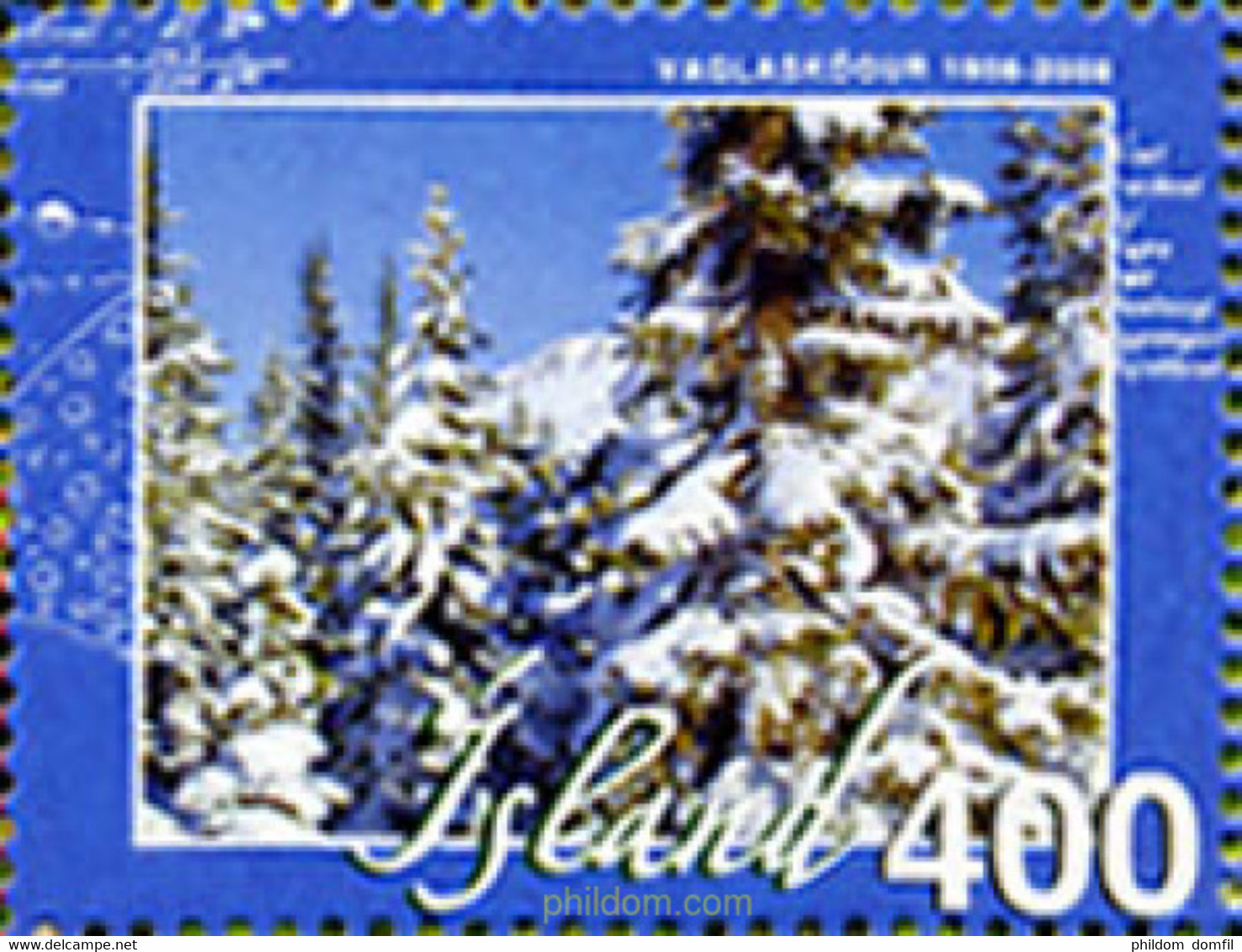 666155 MNH ISLANDIA 2008 100 ANIVERSARIO DE LOS BOSQUES DE VAGLASKOGUR - Verzamelingen & Reeksen