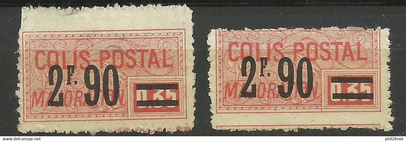 France  Colis Postaux N° 45 Et Variété  45 Plus Grand   Neufs  ( *  )   B/TB  Voir Scans Soldé ! ! ! - Ungebraucht