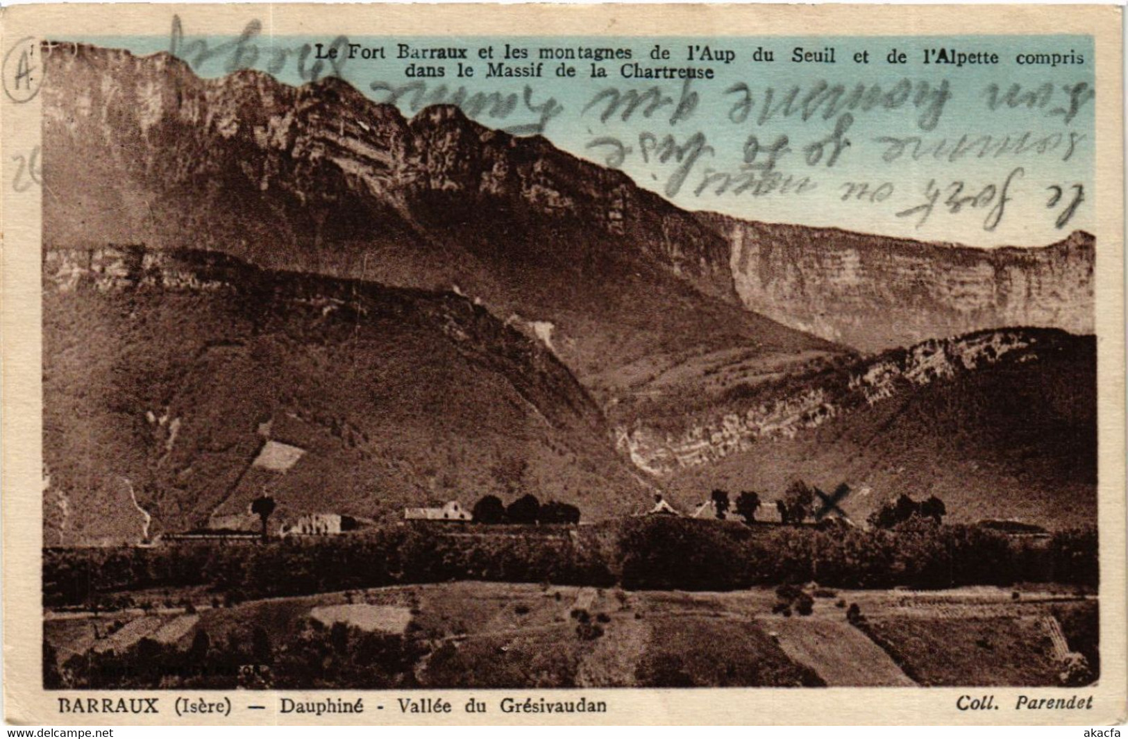 CPA BARRAUX - Dauphiné - Vallée Du GRÉSIVAUDAN - Le Fort BARRAUX (489243) - Barraux
