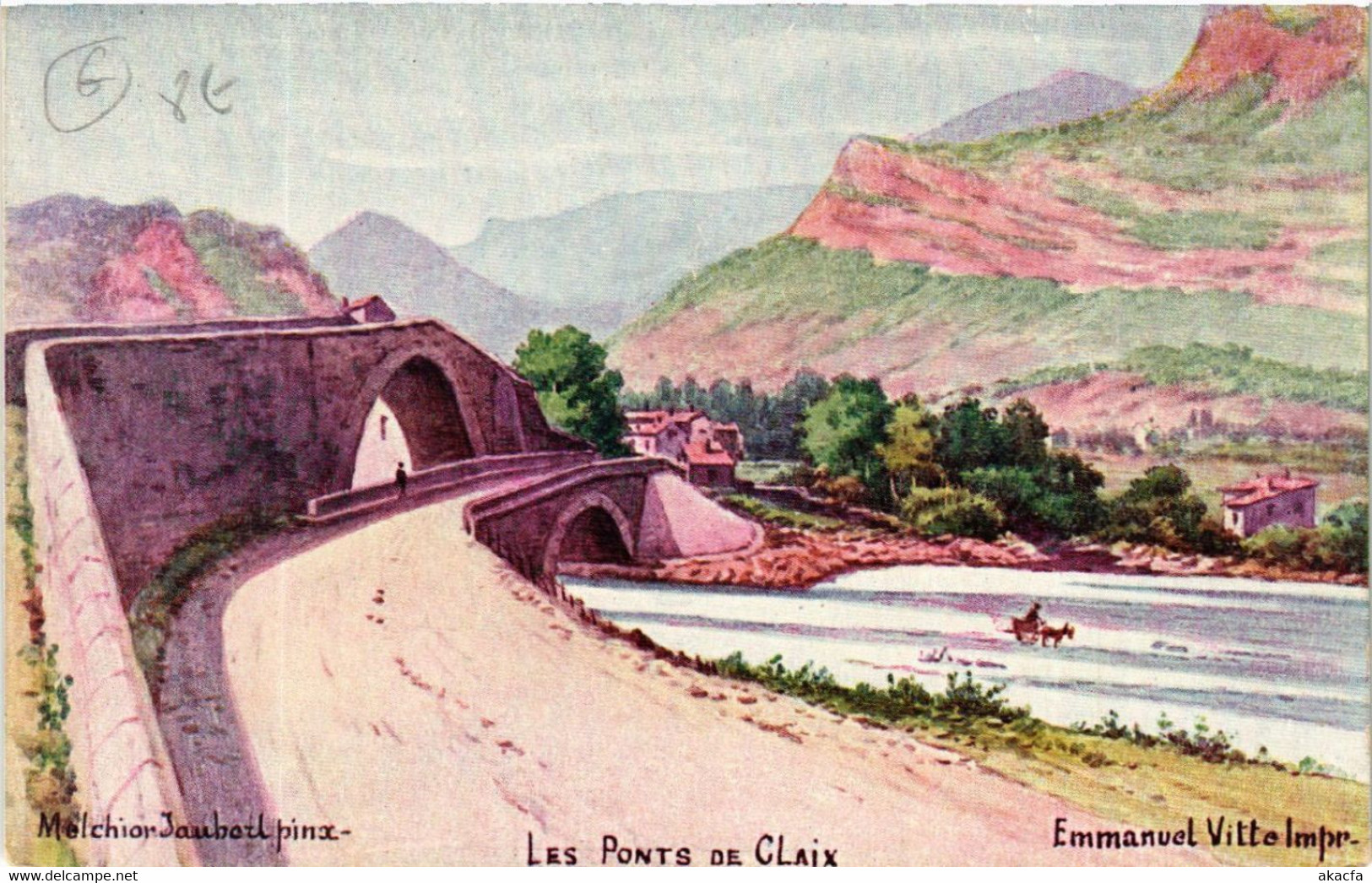 CPA Les Ponts De CLAIX (489583) - Claix