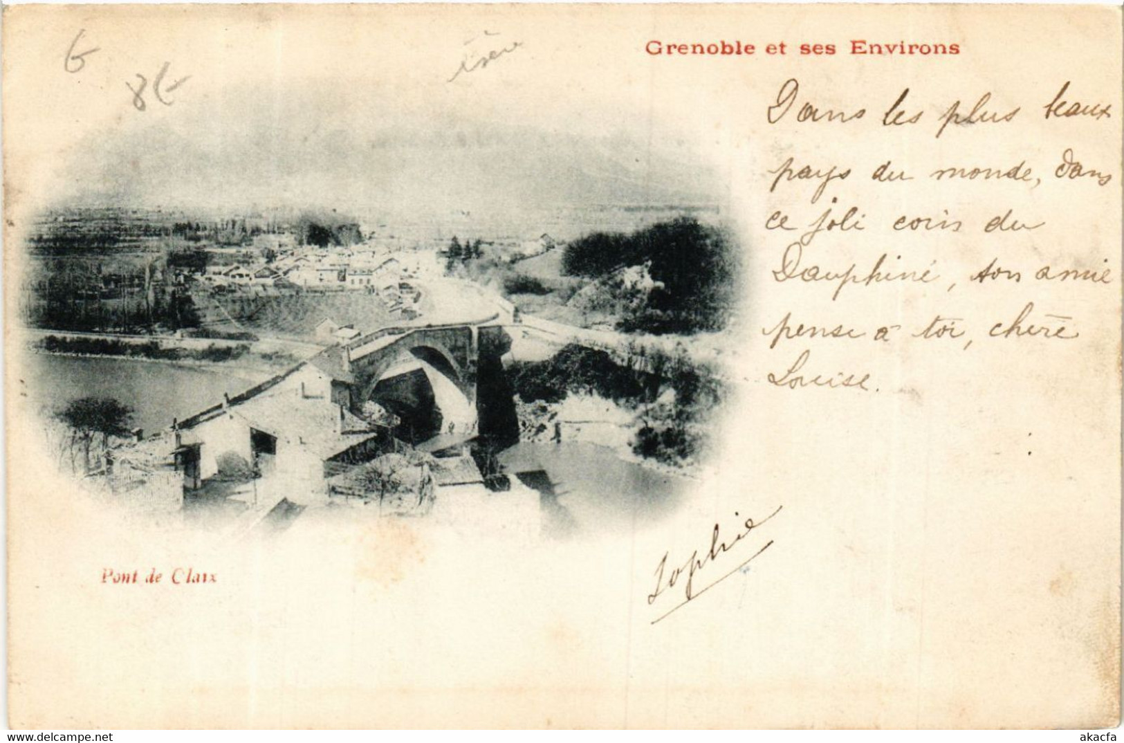 CPA CLAIX - PONT-de-CLAIX - GRENOBLE Et Ses Env. (489852) - Claix