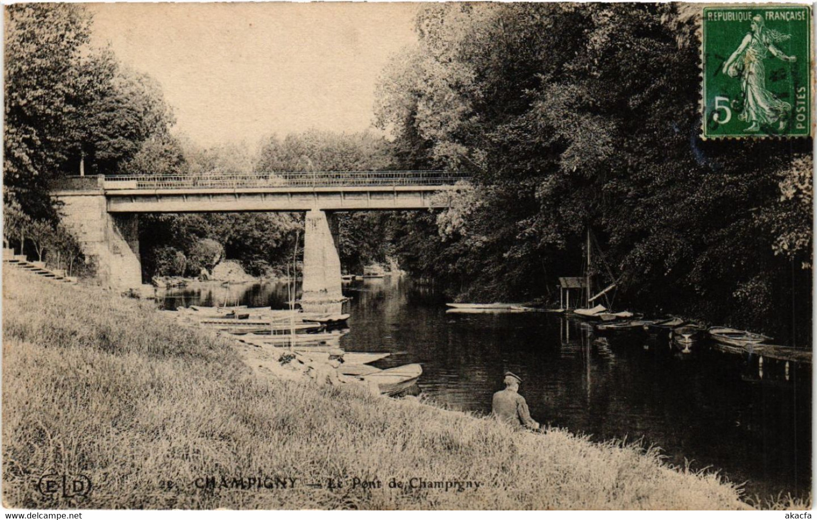 CPA CHAMPIGNY Le Pont De CHAMPIGNY (491182) - Champigny