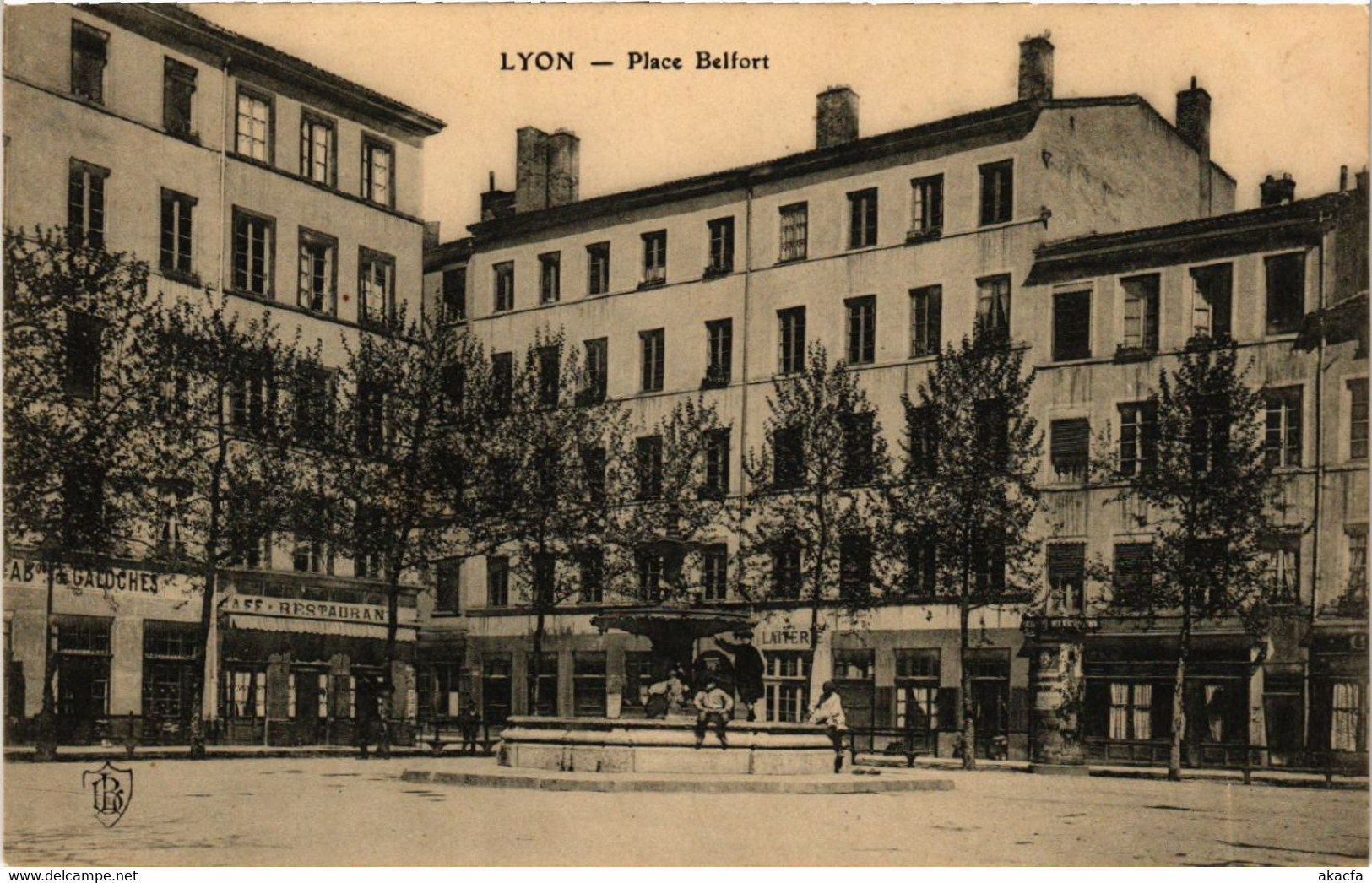 CPA LYON Place BELFORT (442666) - Lyon 4