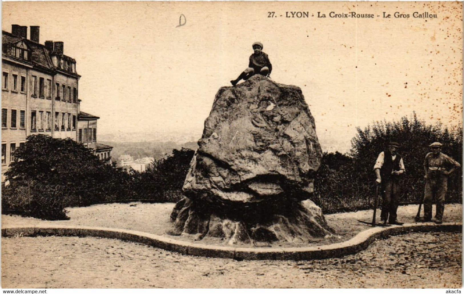 CPA LYON La Croix Rousse - Le Gros Caillou (442915) - Lyon 4