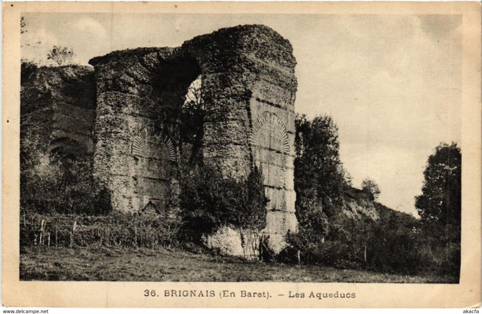 CPA BRIGNAIS Les Aqueducs (444133) - Brignais