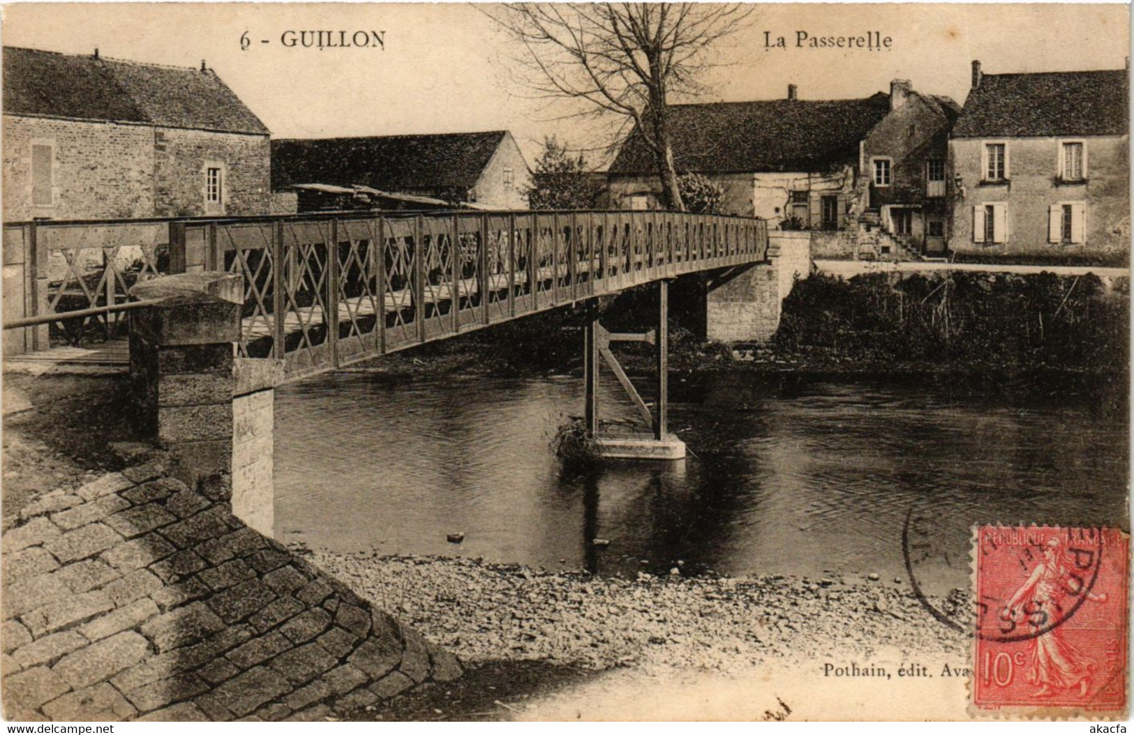 CPA GUILLON - La Passerelle (357842) - Guillon