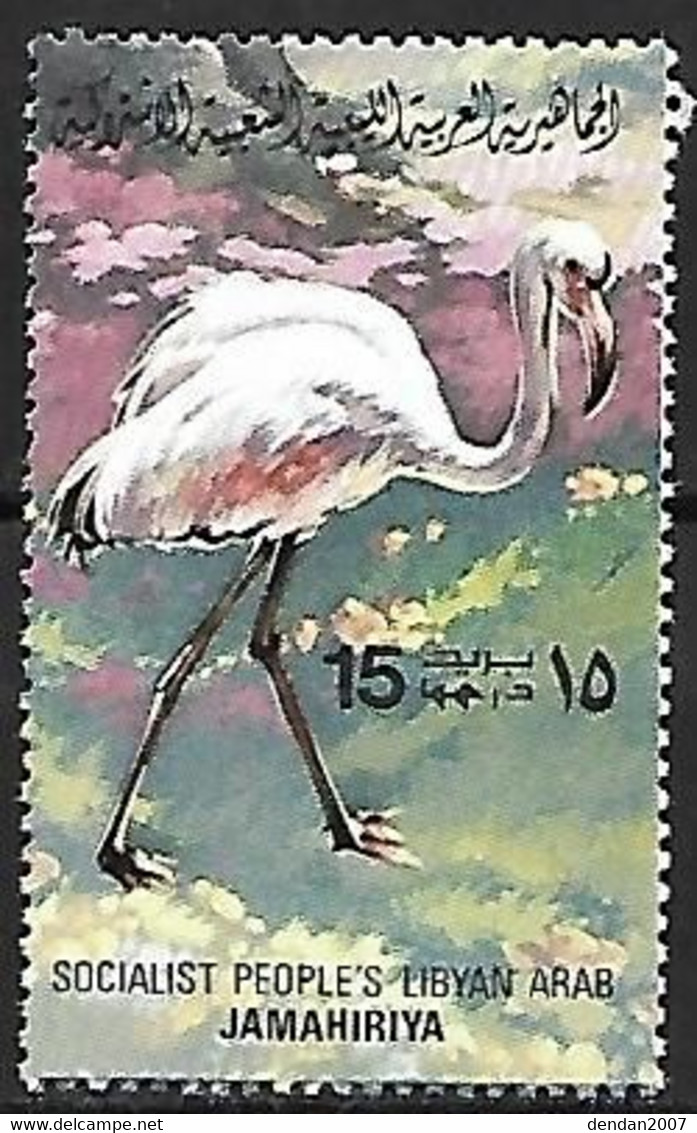 Libya - MNH ** 1982 :   Greater Flamingo -  Phoenicopterus Roseus - Flamingo's