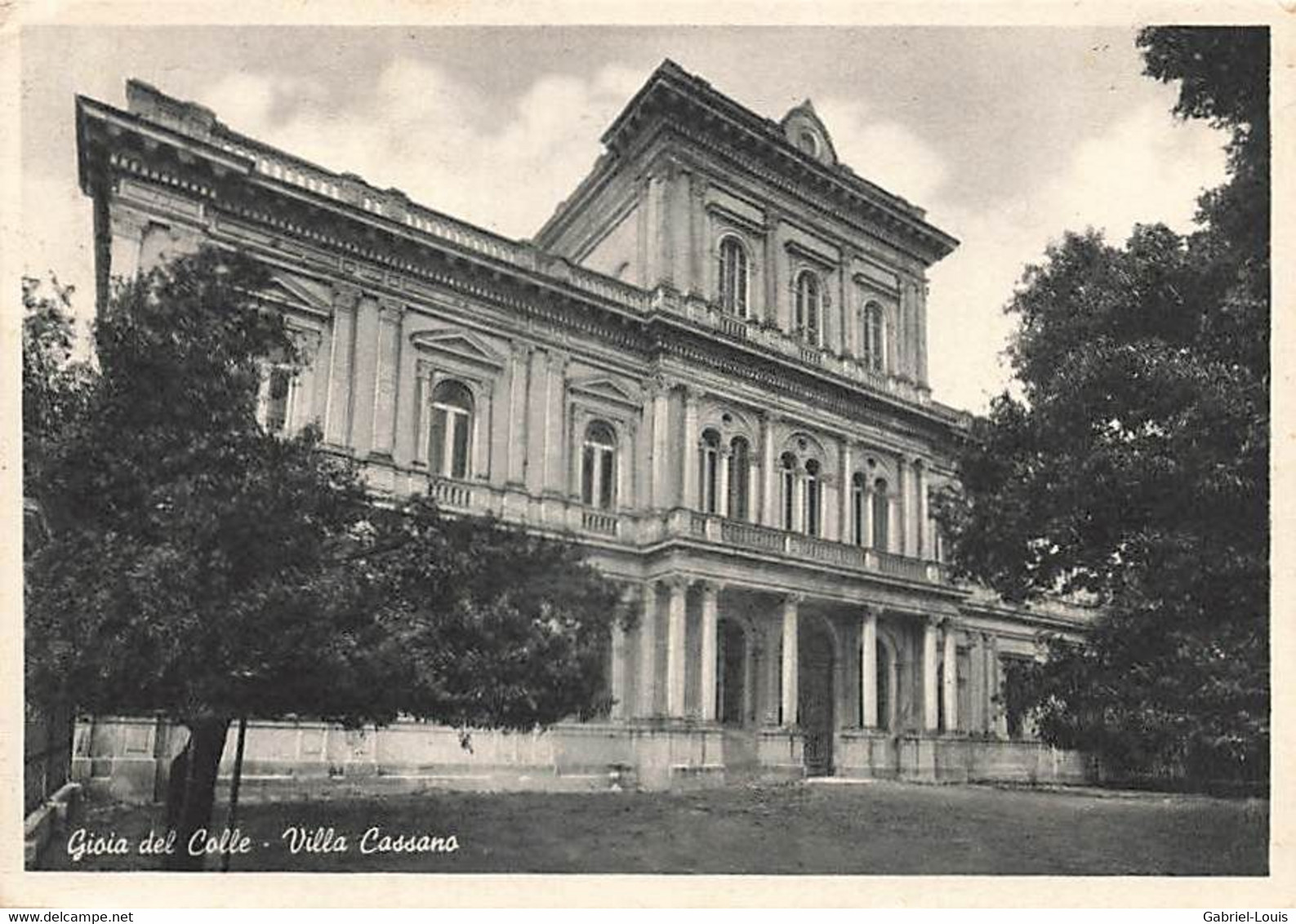 Gioia Del Colle Villa Cassano    (10 X 15 Cm) - Bari