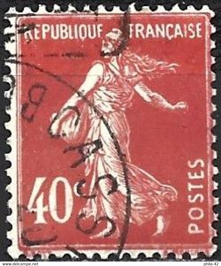 France 1926 - Mi 189 - YT 194a ( Sower ) Type I - 1906-38 Sower - Cameo