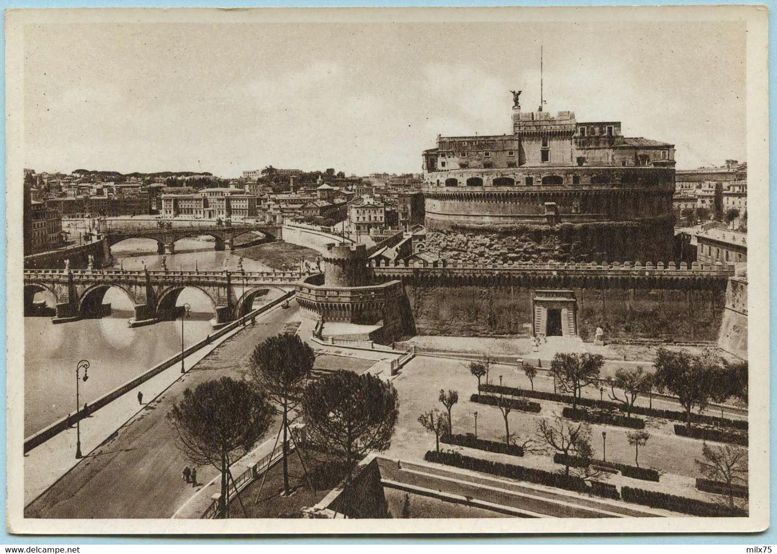 ITALIE / ITALIA - ROMA - Ponte E Castel Sant Angelo - Bridges