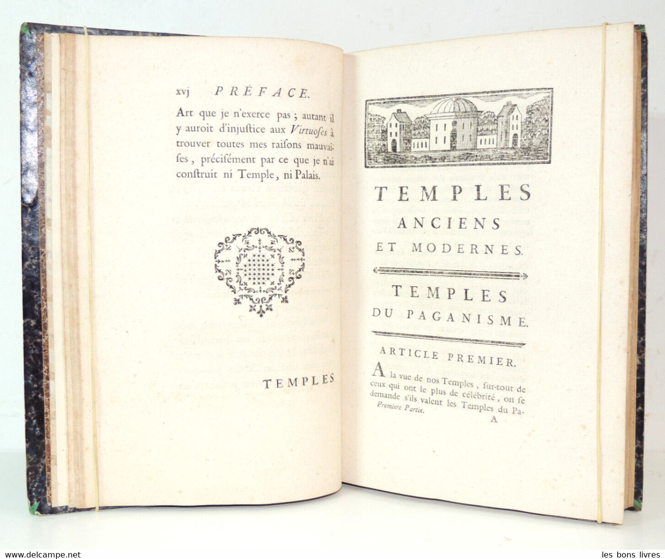 1774. Temples Anciens Et Modernes Monumens Grecques & Gothique 7 Planches Rare !- - Before 18th Century