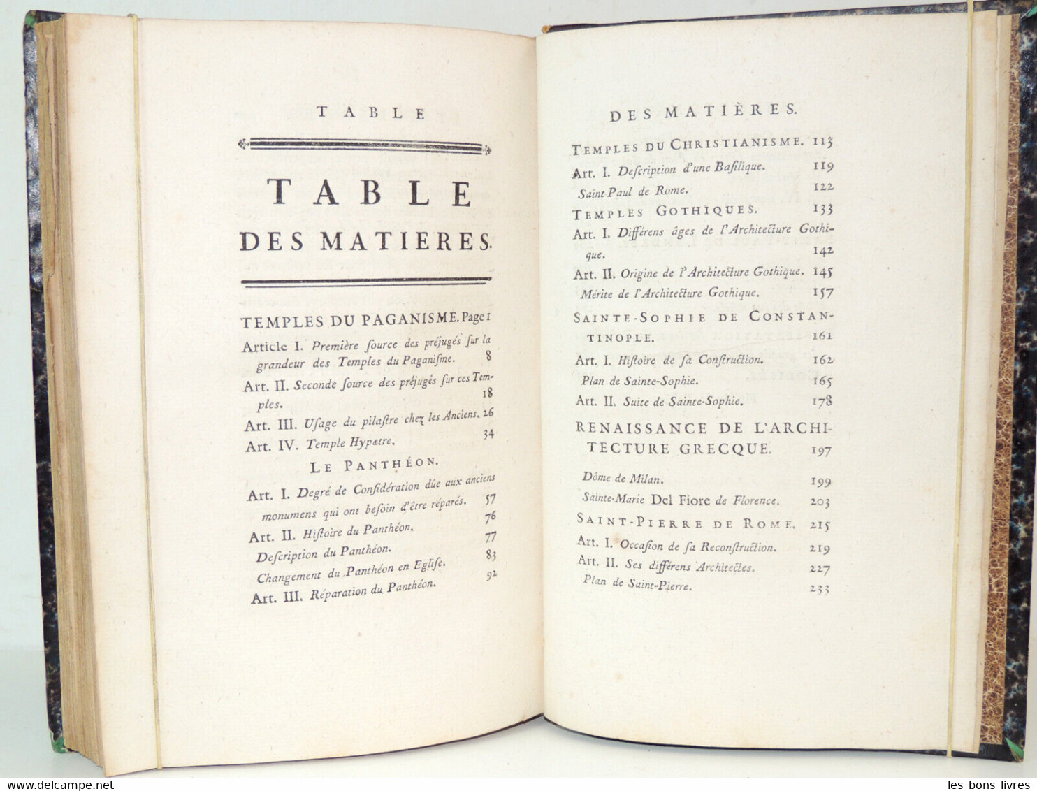 1774. Temples anciens et modernes Monumens Grecques & Gothique 7 planches Rare !-