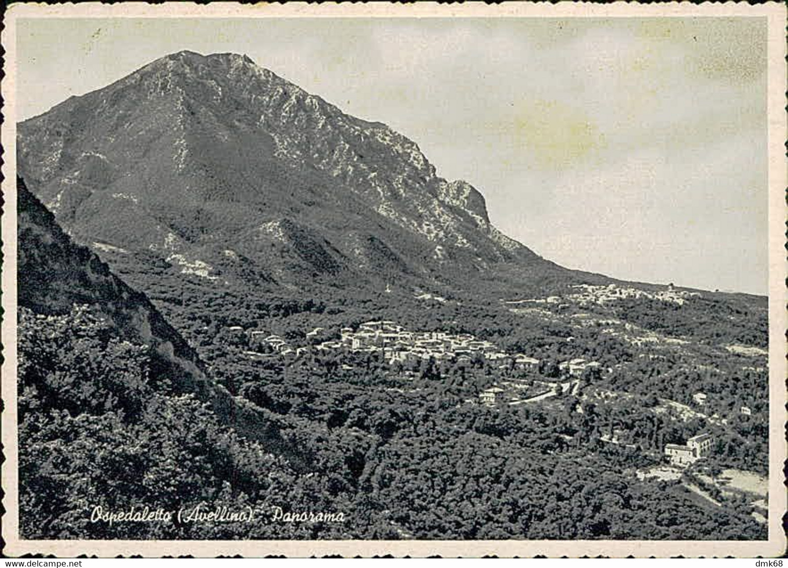 OSPEDALETTO ( AVELLINO ) PANORAMA -EDIZIONE CORVINO - SPEDITA 1955 (12859) - Avellino