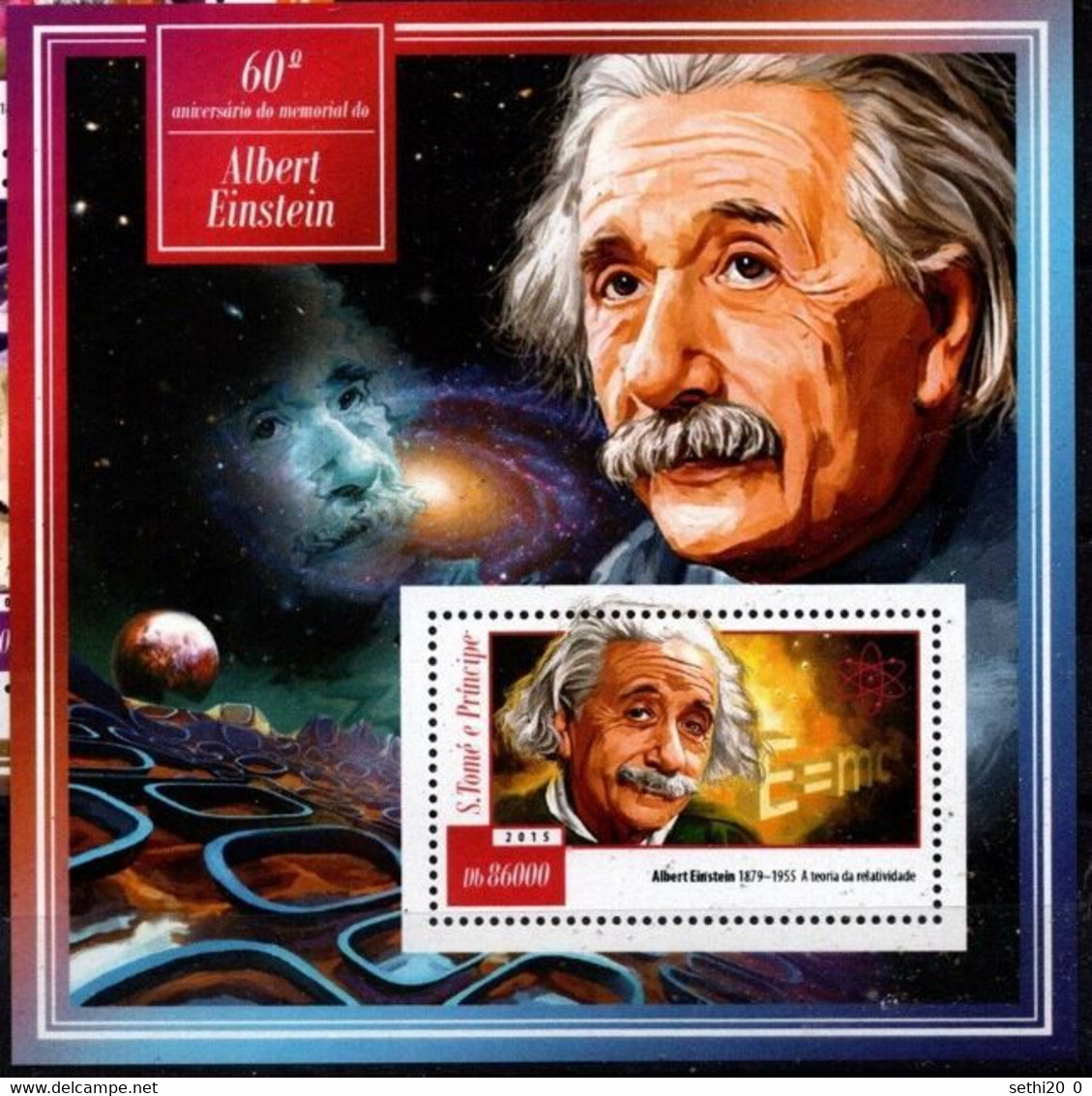 Saint Thomas 2015 Nobel Albert EINSTEIN  MNH - Albert Einstein