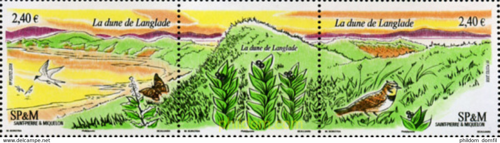 215428 MNH SAN PEDRO Y MIQUELON 2008 LA DUNA DE LANGLADE - Usati