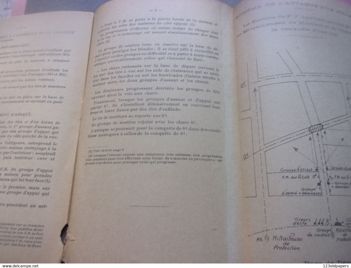 COMBAT DANS LES LOCALITES Ecole SOUS OFFICIERS  De Saint Maixent 1950 - Other & Unclassified