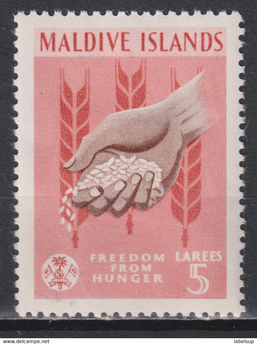 Timbre Neuf Des Maldives De  1963 N° 118 - Maldive (...-1965)