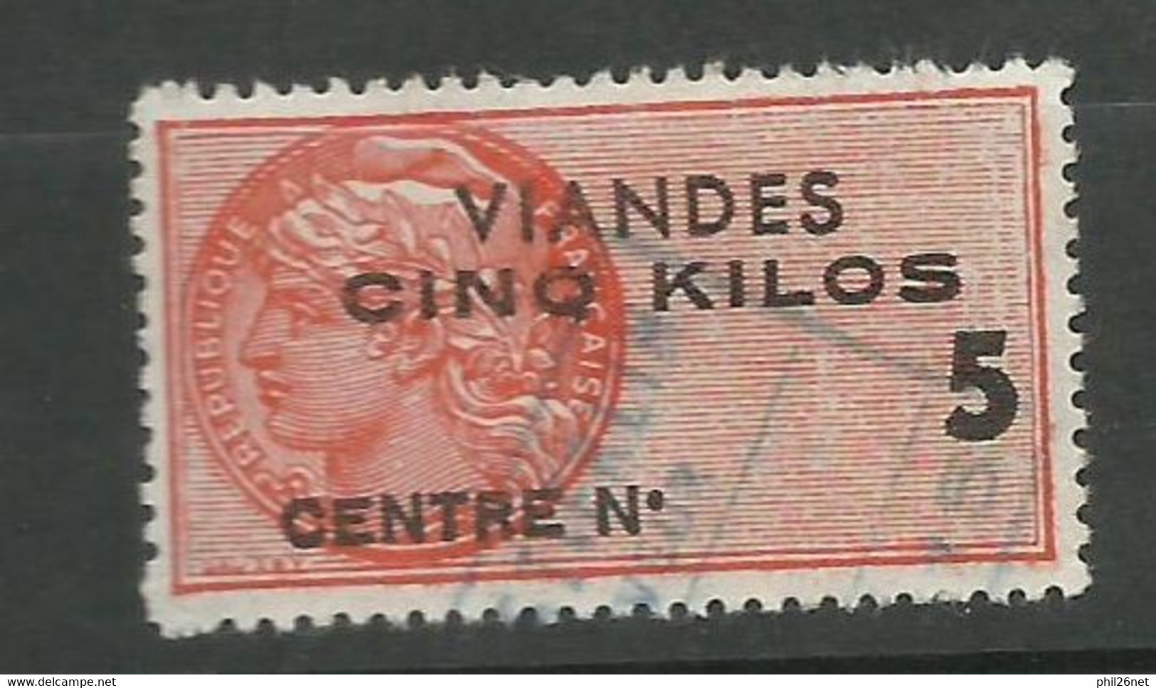 France   Fiscaux  Taxe Sur Viandes  N° 63 Oblitéré    B/TB    Voir Scans  Soldé ! ! ! - Stamps