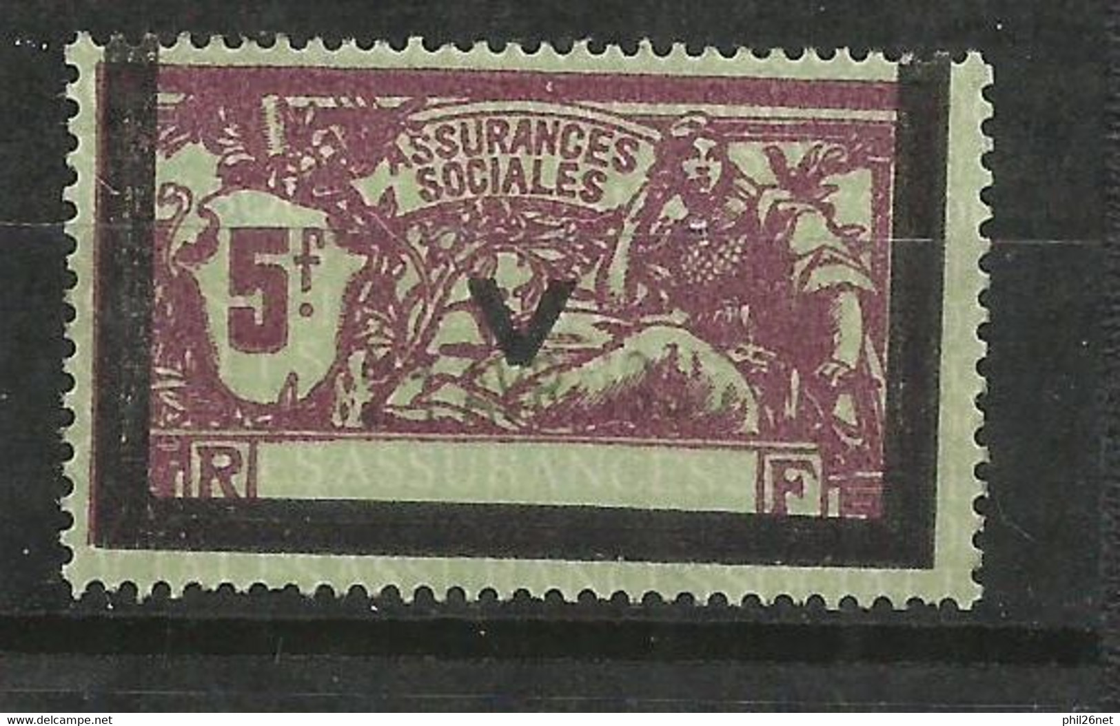 France   Sociaux Fiscaux Assurance Sociales N° 43 Neuf  *    B/TB    Voir Scans  Soldé ! ! ! - Unused Stamps