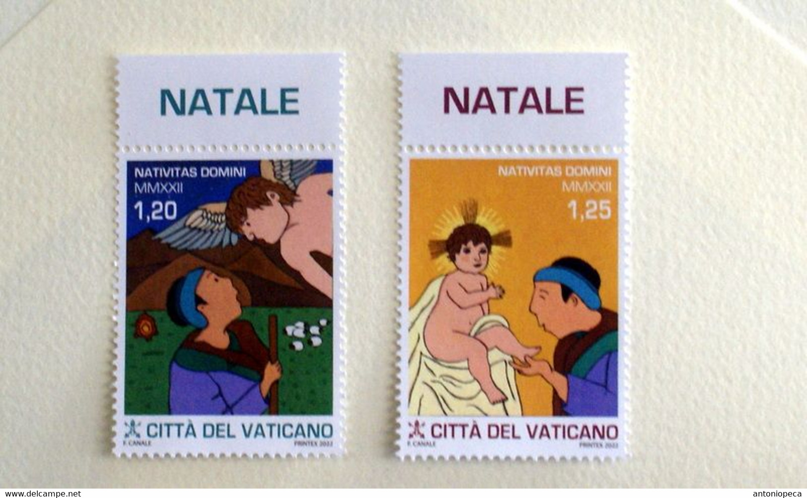 VATICAN 2022, NATALE, NOEL, CHRISTMAS, COMPLETE SET MNH** - Unused Stamps