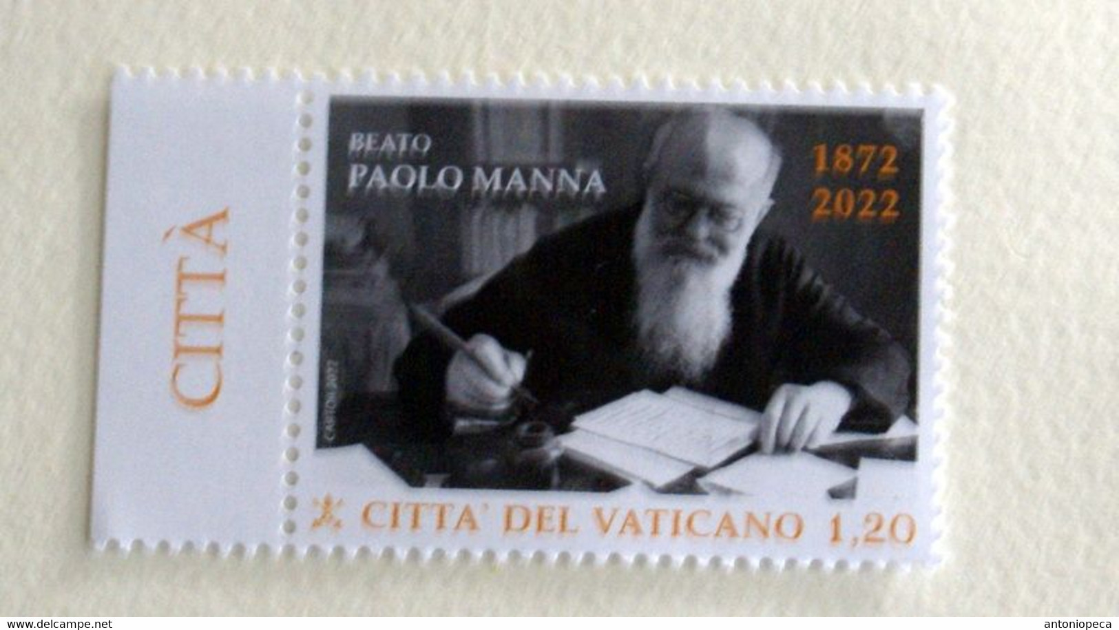 VATICAN 2022, CENTENARY BEATO PAOLO MANNA  MNH** - Ungebraucht