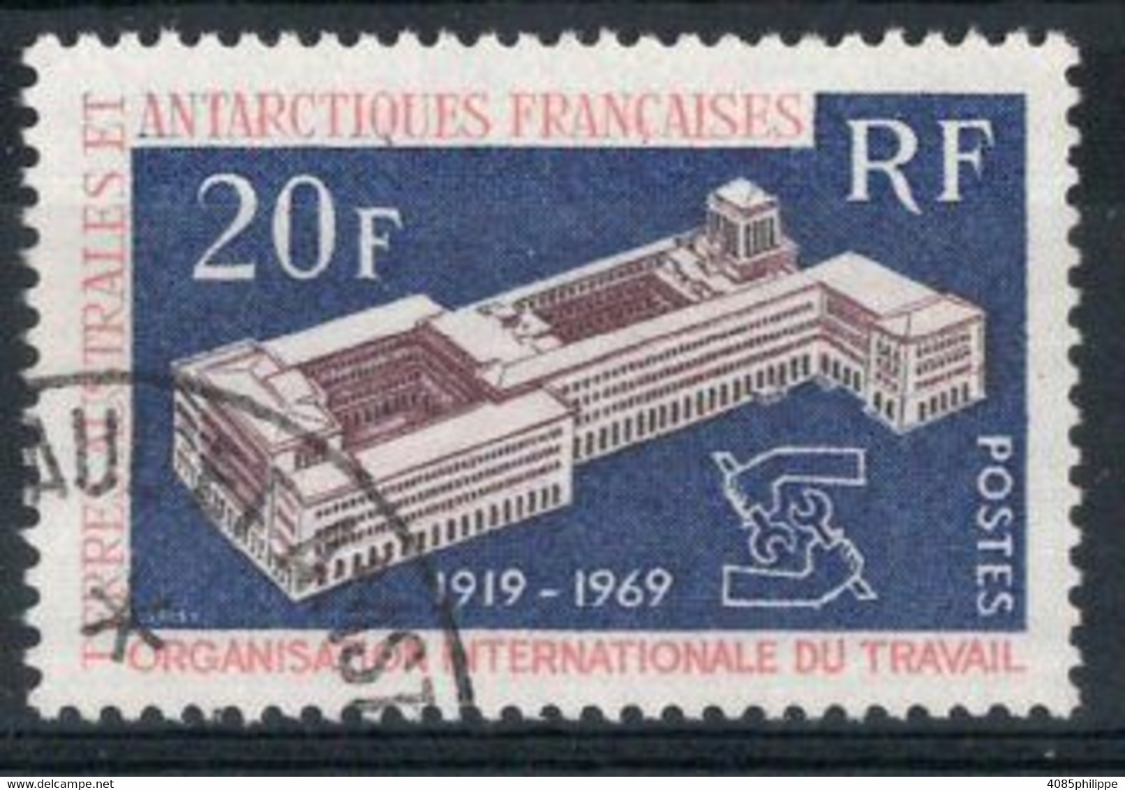 TAAF  Timbre-Poste  N°32 Oblitéré TB  Cote 15€50 - Used Stamps