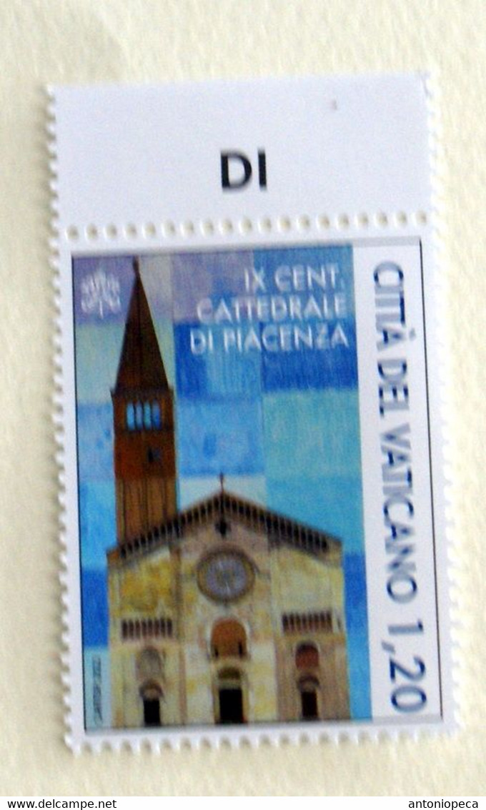 VATICAN 2022, CENTENARY CATTEDRALE PIACENZA  MNH** - Unused Stamps
