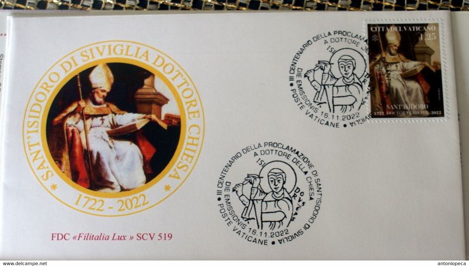 VATICAN 2022, CENTENARY SANT'ISIDORO  FDC - Unused Stamps