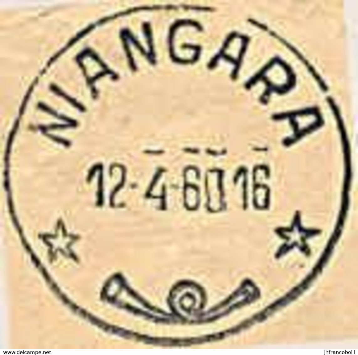 (°) BELGIAN CONGO / CONGO BELGE = NIANGARA COB 261 + 263 CANCEL STUDY WITH 2 STAMPS [A] - Abarten Und Kuriositäten