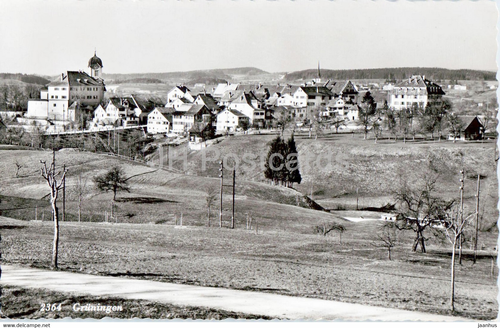 Gruningen - 2364 - 1954 - Old Postcard - Switzerland - Used - Grüningen