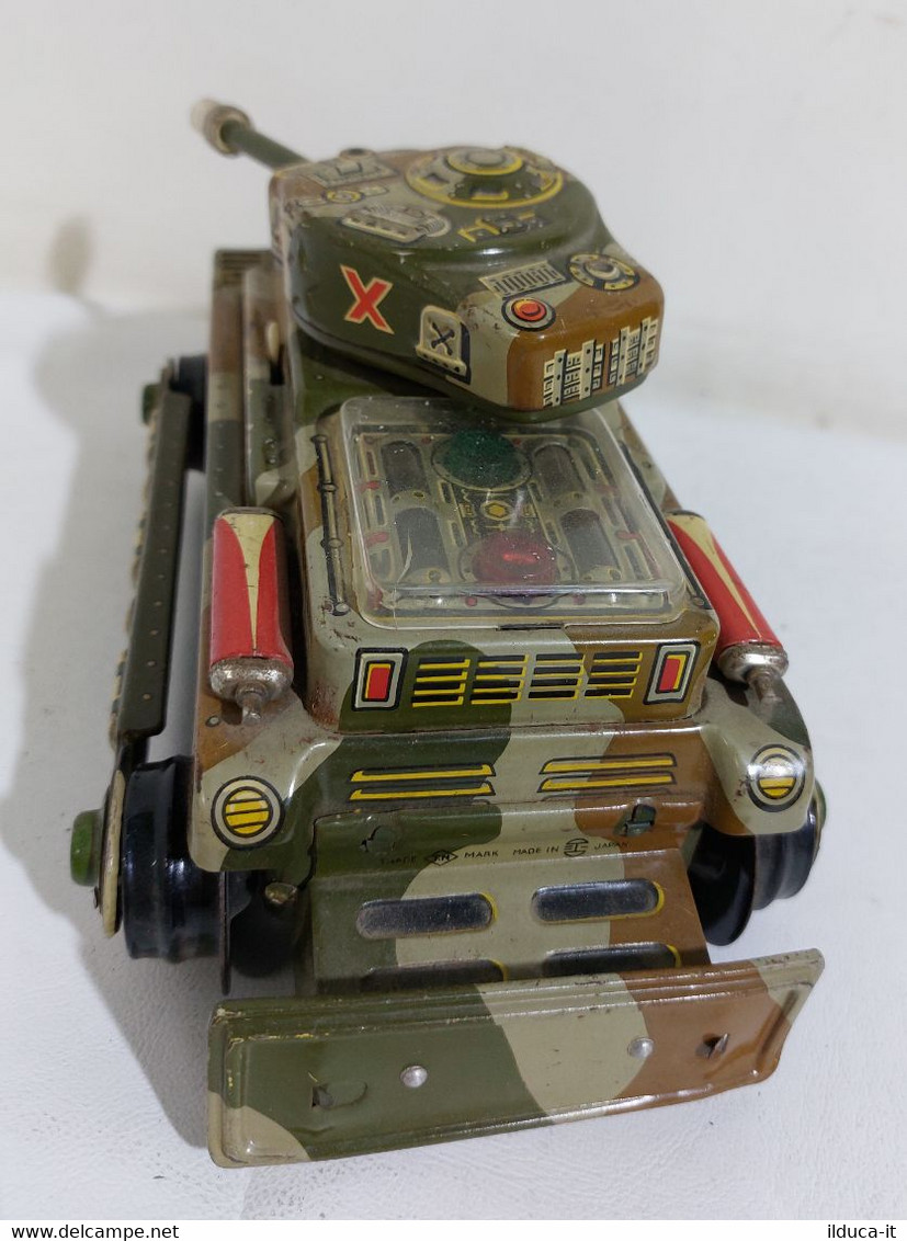 I107133 Giocattolo Latta / Tin Toy TN - Carro Armato Tank MX - Made Of Japan - Carri Armati