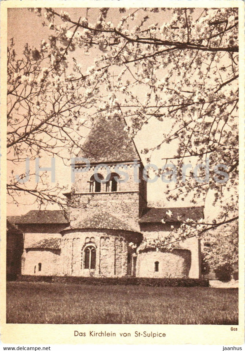 Das Kirchlein Von St Sulpice - Church - Old Postcard - Switzerland - Unused - Saint-Sulpice