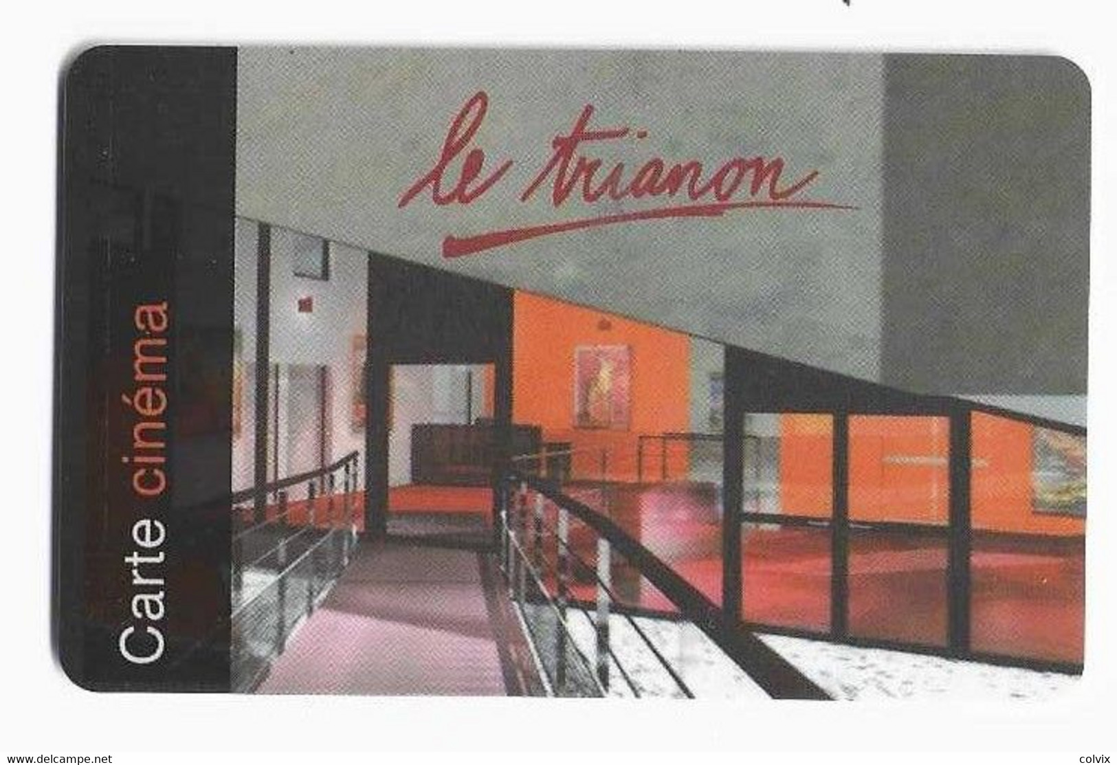 FRANCE CARTE CINEMA LE TRIANON SCEAUX - Kinokarten
