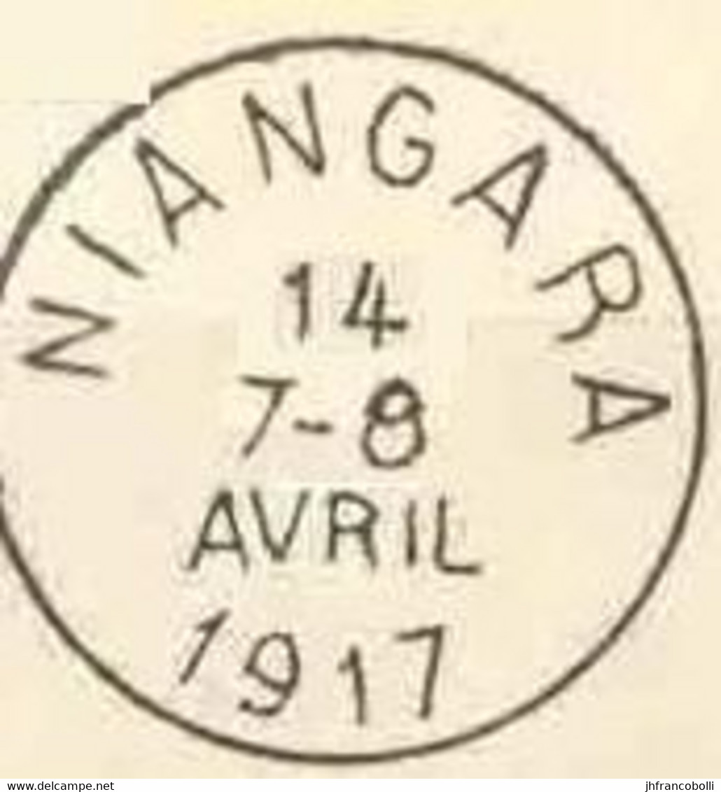 (°) BELGIAN CONGO / CONGO BELGE = NIANGARA CANCELS STUDY X 11 STAMPS  [F] - Errors & Oddities