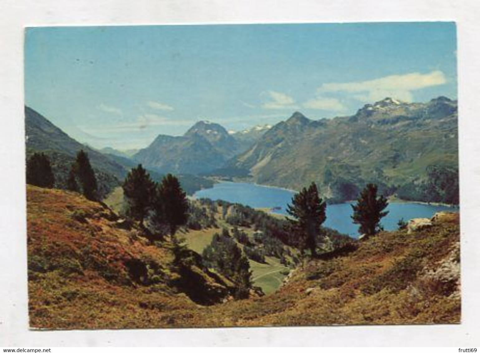 AK 092382 SWITZERLAND - Sils / Oberengadin - Blick Von Marmore Auf Silsersee Und Maloja - Sils Im Engadin/Segl